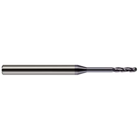 Harvey Tool Miniature End Mill - Ball - Long Reach, Long Flute 803562-C3